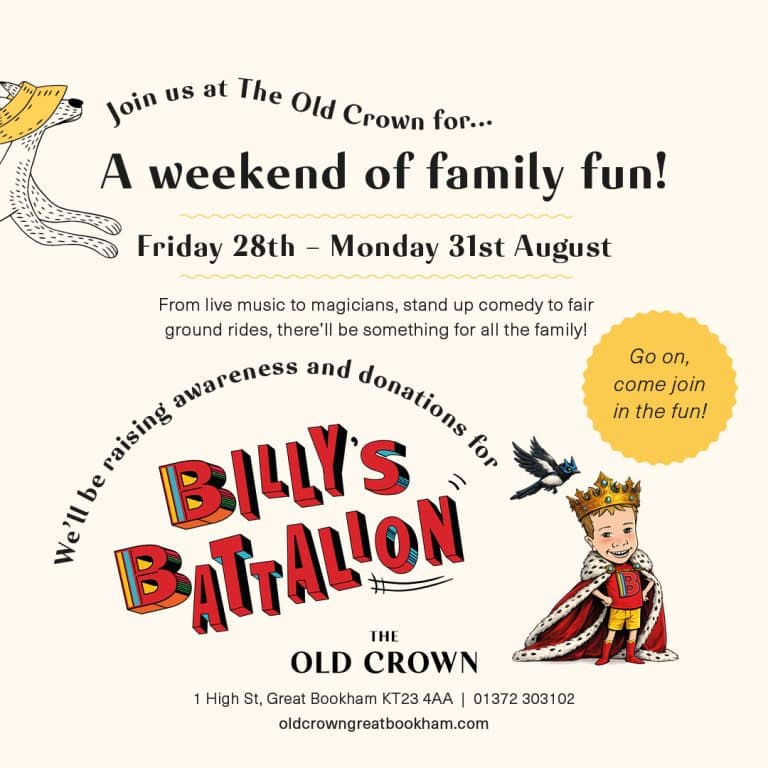 Cover Image for Billy Wears The Crown: A Weekend of Family Fun in Great Bookham